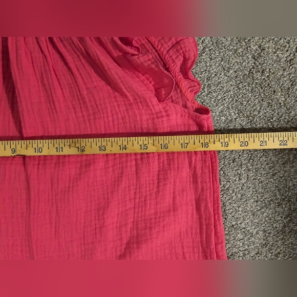 7th Ray Barbie Pink Sleeveless Summer Top - Picture 4 of 6